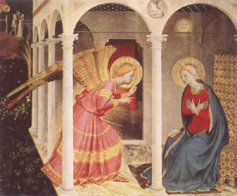 Fra Angelico Annunciation oil painting picture
